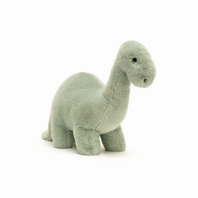 Jellycat Fossilly Brontosaurus Dinosaurs New Zealand | HQIKZ7138